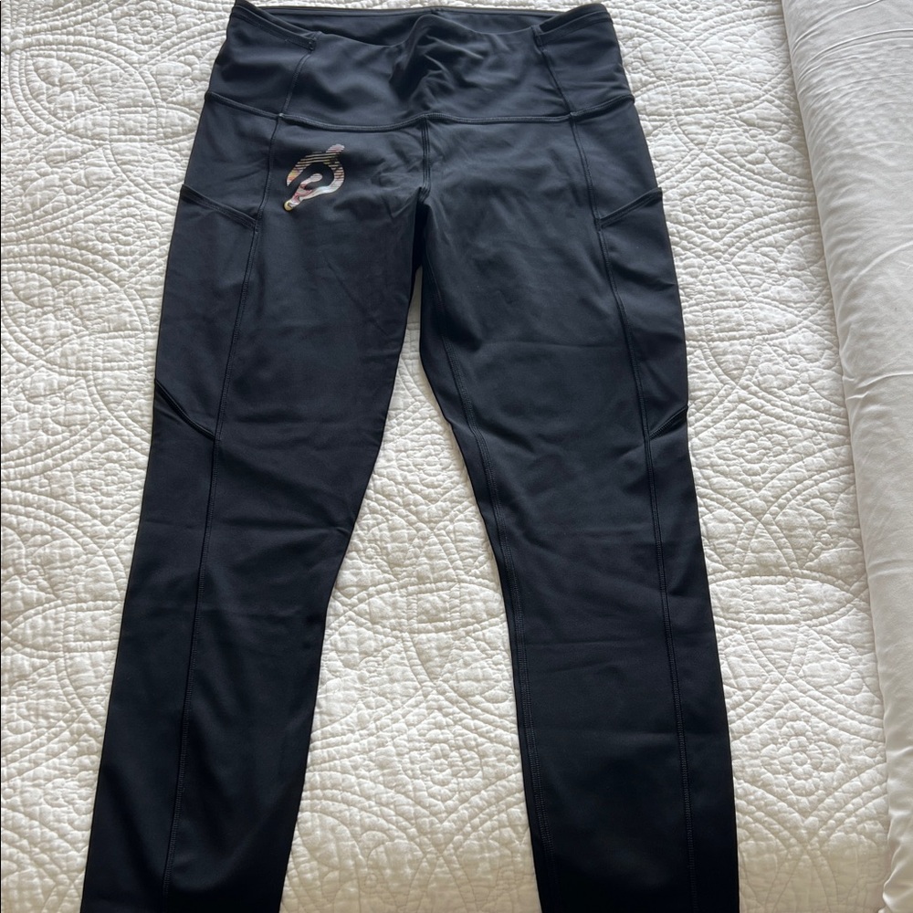 lululemon athletica Jet Black High-Waist Leggings
